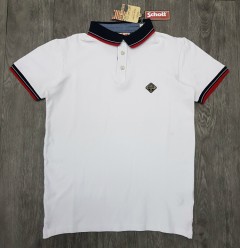 SCHOTT Mens T-Shirt (WHITE) (S - M - XL - XXL - 3XL)