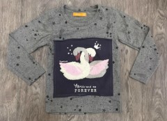 PM Girls Long Sleeved Shirt (PM) ( 2 to 8 Years ) 