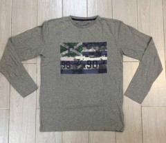PM Boys Long Sleeved Shirt (PM) (8 to 18 Years)