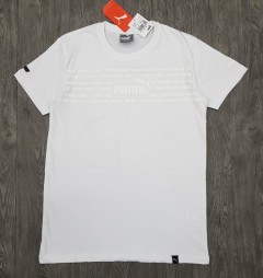 PUMA Mens T-Shirt (WHITE) (S - M - L - XL )