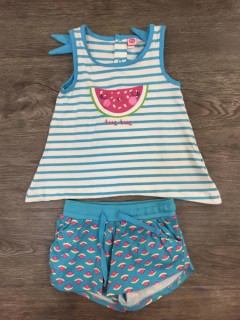 PM Girls Top And Shorts Set (PM) (9 to 18 Months)