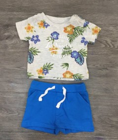 PM Boys T-Shirt And Shorts Set (PM) (NewBorn to 12 Months)