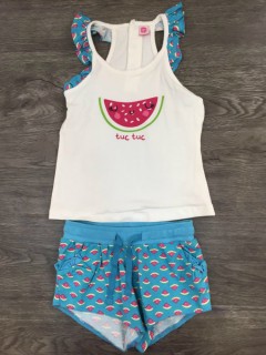 PM Girls Top And Shorts Set (PM) (6 Months to 4 Years) 