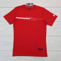 TOMMY - HILFIGER Mens T-Shirt (RED) (S - M - L - XL )