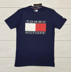 TOMMY - HILFIGER Mens T-Shirt (NAVY) (S - M - L - XL )