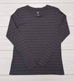 dip Ladies Long Sleeved Shirt (BLACK) (XS - S - M - L - XL - XXL)