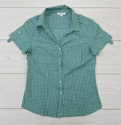 CAMAIEU Ladies Shirt (GREEN) (34 to 48)