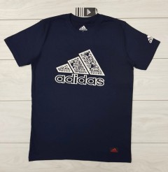ADIDAS Mens T-Shirt (NAVY) (S - M - L - XL )
