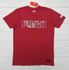 PUMA Mens T-Shirt (RED) (S - M - L - XL ) 