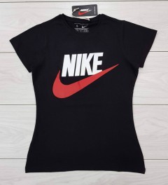 NIKE Ladies T-Shirt (BLACK) (S - M - L - XL ) 