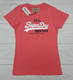 SUPERDRY Ladies T-Shirt (PINK) (S - M - L - XL ) 