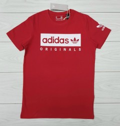 ADIDAS Mens T-Shirt (RED) (S - M - L - XL )