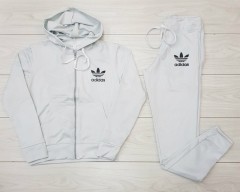 ADIDAS Ladies Sweatshirt And Pants (WHITE) (S - M - L - XL)