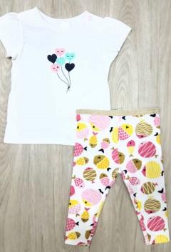 MAL Girls Pyjama Set (MAL) (3 to 6 Months)