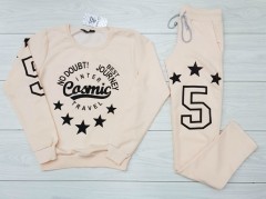 DEM - RO Ladies Full Sleeved Shirt And Pants (PINK) (S - M - L - XL) 
