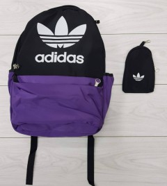 ADIDAS Back Pack (PURPLE - BLACK) (Free Size) 