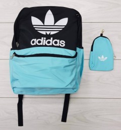 ADIDAS Back Pack (LIGHT BLUE - BLACK) (Free Size) 