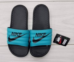 NIKE Ladies Slippers (BLUE - BLACK) (35 to 40)