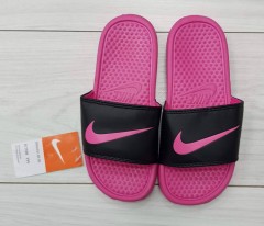 NIKE Ladies Slippers (PINK - BLACK) (36 to 40)