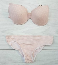 Lasenza Lasenza Bra And Panty Set (LIGHT PINK) (M - L) 