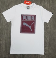 PUMA Mens T-Shirt (WHITE) (S - M - L - XL )