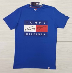 TOMMY - HILFIGER Mens T-Shirt (BLUE) (S - M - L - XL )