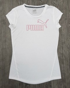 PUMA Ladies T-Shirt (WHITE) (S - M - L - XL)