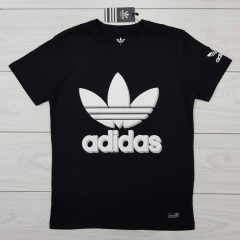 ADIDAS Mens T-Shirt (BLACK) (S - M - L - XL )
