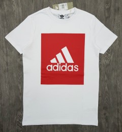 ADIDAS Mens T-Shirt (WHITE) (S - M - L - XL )