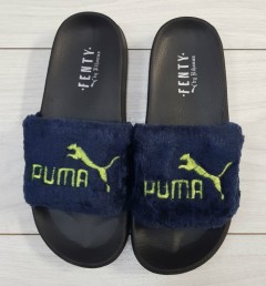 PUMA Mens Slippers (NAVY - YELLOW) (MD) (40 to 45)