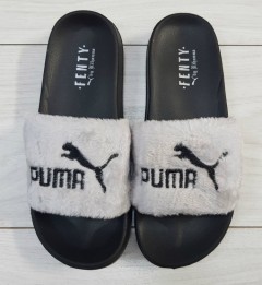 PUMA Mens Slippers (BLACK - WHITE) (MD) (40 to 45)