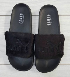 PUMA Mens Slippers (BLACK - DARK BROWN) (MD) (40 to 45)