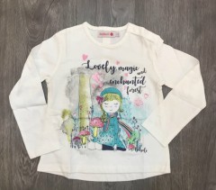 PM Girls Long Sleeved Shirt (PM) (9 Months to 4 Years)