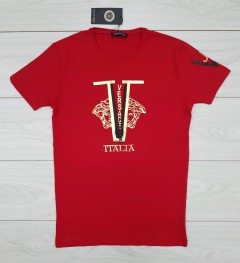 VERSACE Mens Turkey T-Shirts (RED) (S - M - L - XL - XXL )