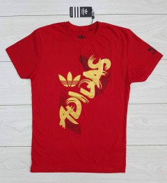 ADIDAS Mens T-Shirt (RED) (S - M - L - XL )