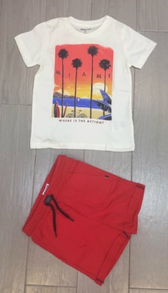 PM Boys T-Shirt And Shorts Set (PM) (4 Years)