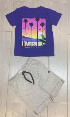 PM Boys T-Shirt And Shorts Set (PM) (3 Years)