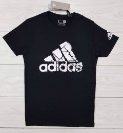 ADIDAS Mens T-Shirt (BLACK) (S - M - L - XL )