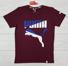 PUMA Mens T-Shirt (MAROON) (S - M - L - XL)