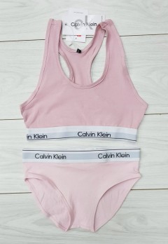 CALVIN KLEIN Ladies Panty Set (PINK) (S - M - L) 