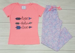 PRIMARK Ladies Pyjama Set (PINK - BLUE) (LP) (XS - S - M - L - XL - XXL)