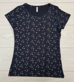 OVS Ladies T-Shirt (BLACK) (M - L - XL) 