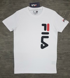 FILA  Mens T-Shirt (WHITE) (S - M - L - XL ) 
