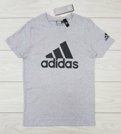 ADIDAS  Mens T-Shirt (GRAY) (S - M - L - XL )