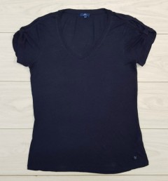 TOM TAILOR Ladies T-Shirt (NAVY) (S - M - L - XL - XXL - 3XL) 