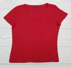 TOM TAILOR Ladies T-Shirt (RED) (S - M - L - XL) 