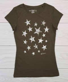 TOM TAILOR Ladies T-Shirt (GREEN) (XS - M - L) 