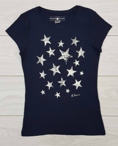 TOM TAILOR Ladies T-Shirt (NAVY) (XS - S - M - L - XL) 
