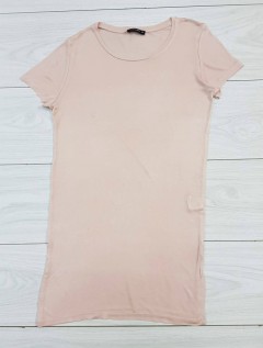 CALLIOPE Ladies Long T-Shirt (PINK) (XS - S - M - L - XL)