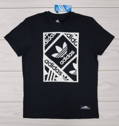ADIDAS Mens T-Shirt (BLACK) (M - L - XL - XXL)